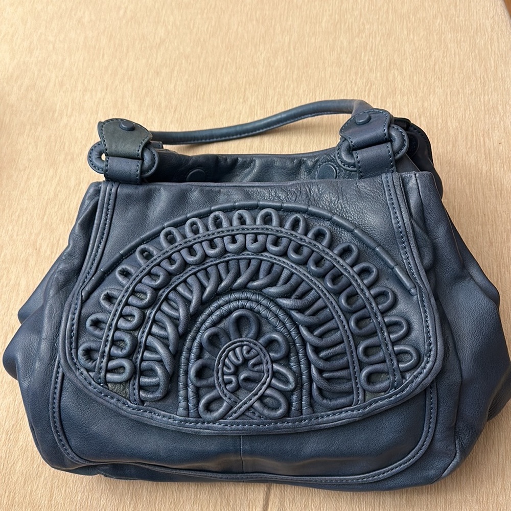 Lockheart Monte Carlo Leather Tote Handbag